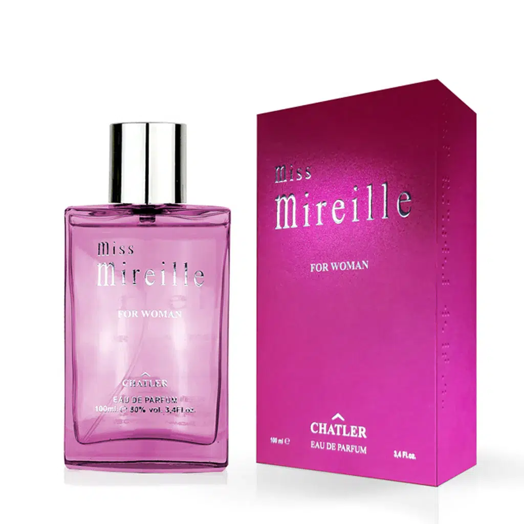 Apa de parfum Miss Mireille, Chatler, Barbati - 100 ml - Inspirat din Lancome Miracle