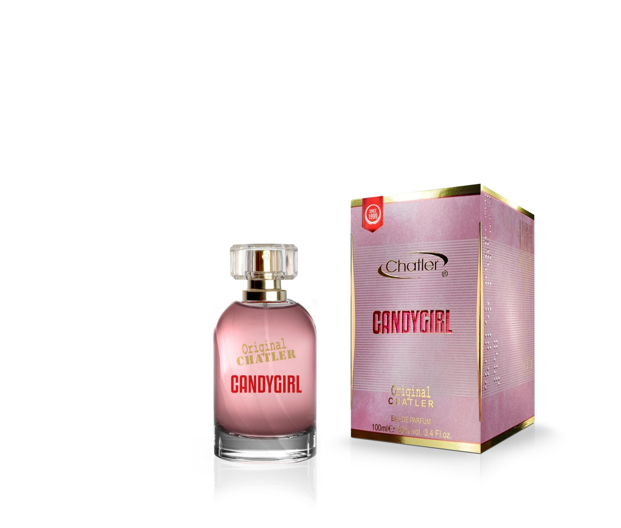 Apa de parfum Original Candygirl, Chatler, Femei - 100 ml - Inspirat din J.P.G Scandal