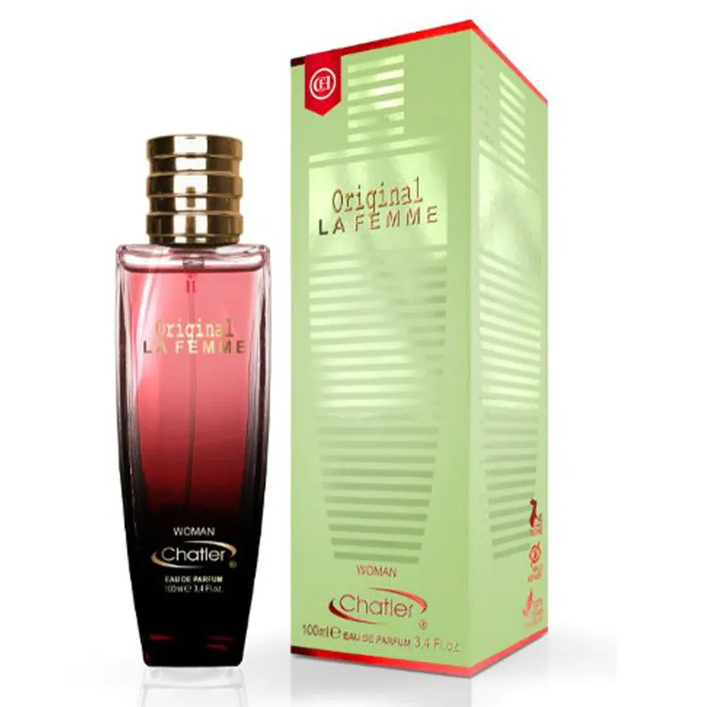 Apa de parfum Original La Femme, Chatler, Femei - 100 ml - Inspirat din J.P.G Le Male Le Belle