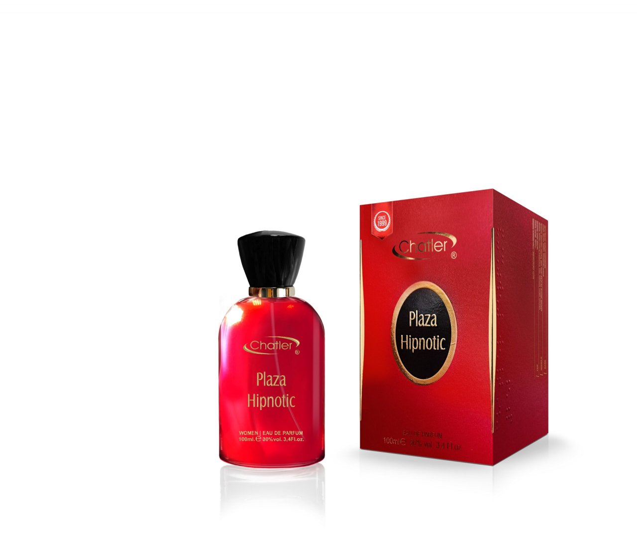 Apa de parfum Plaza Hipnotic Woman, Chatler, Femei - 100 ml - Inspirat din C.D. Hipnotic Poison