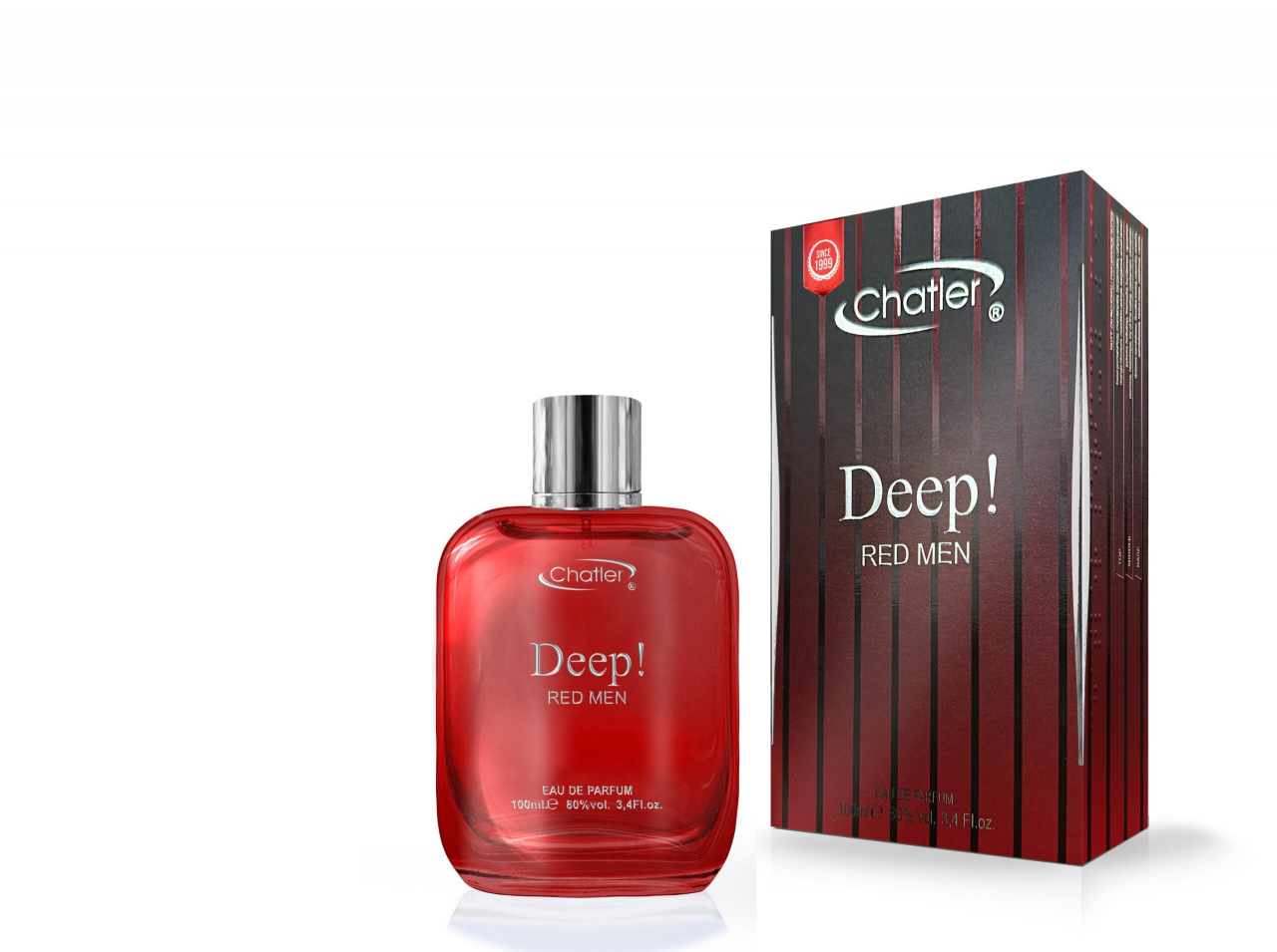 Apa de parfum Red Men, Chatler, Barbati - 100 ml - Inspirat din Lacoste Red Men