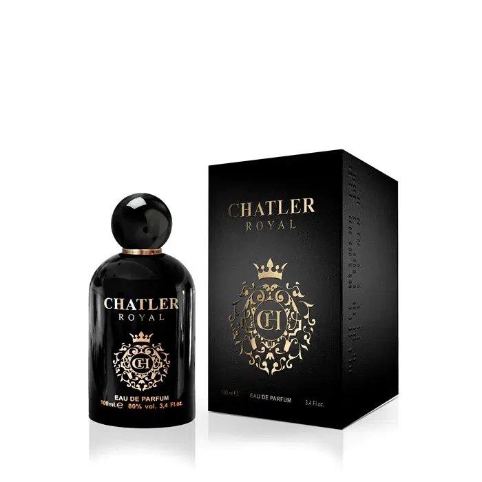 Apa de parfum Royal, Chatler, Unisex - 100 ml - Inspirat din Guerlain Santal Royal (specific for Middle East Africa)