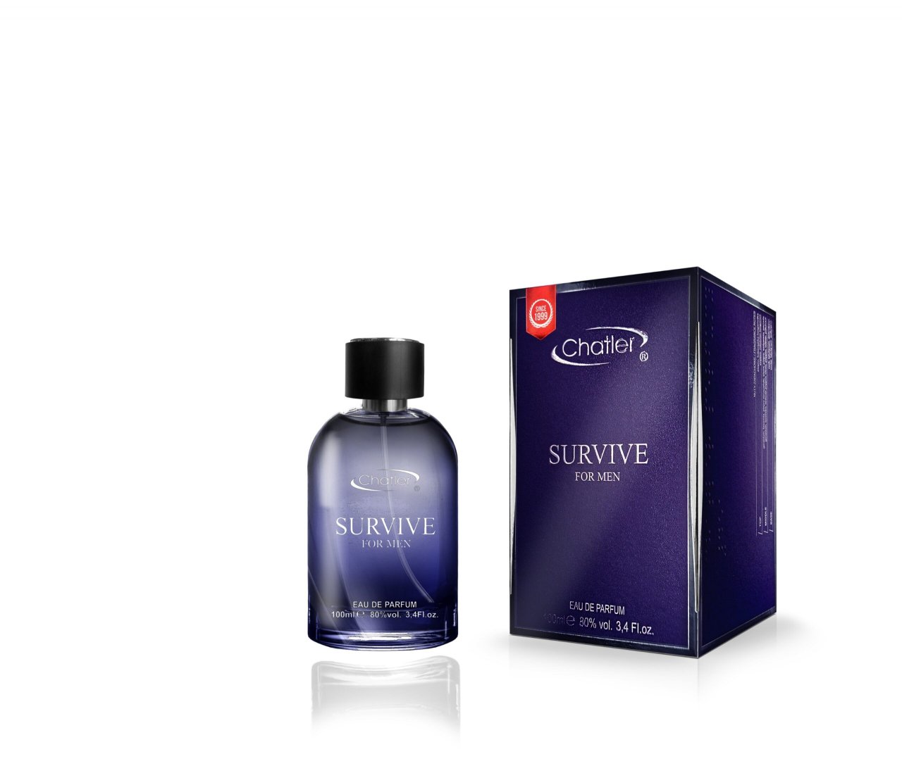 Apa de parfum Survive, Chatler, Barbati -100 ml - Inspirat din C.D. Sauvage