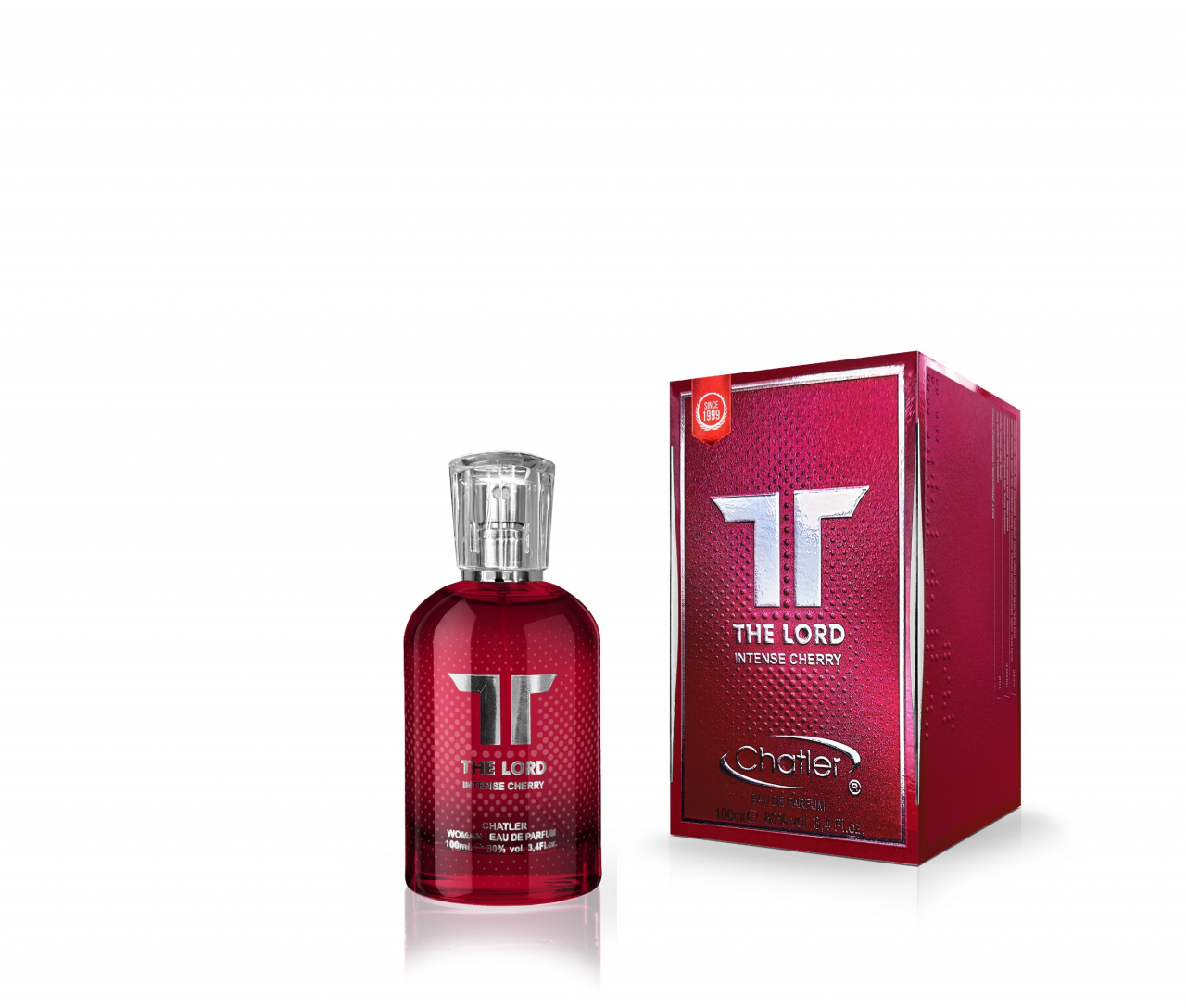 Apa de parfum The Lord Intense Cherry, Chatler, Unisex - 100 ml - Inspirat din T.F. Lost Cherry