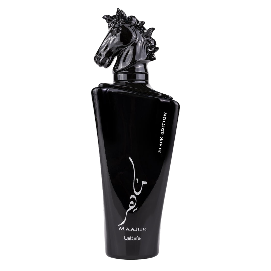 Apa de Parfum Maahir Black Edition, Lattafa, Barbati - 100ml