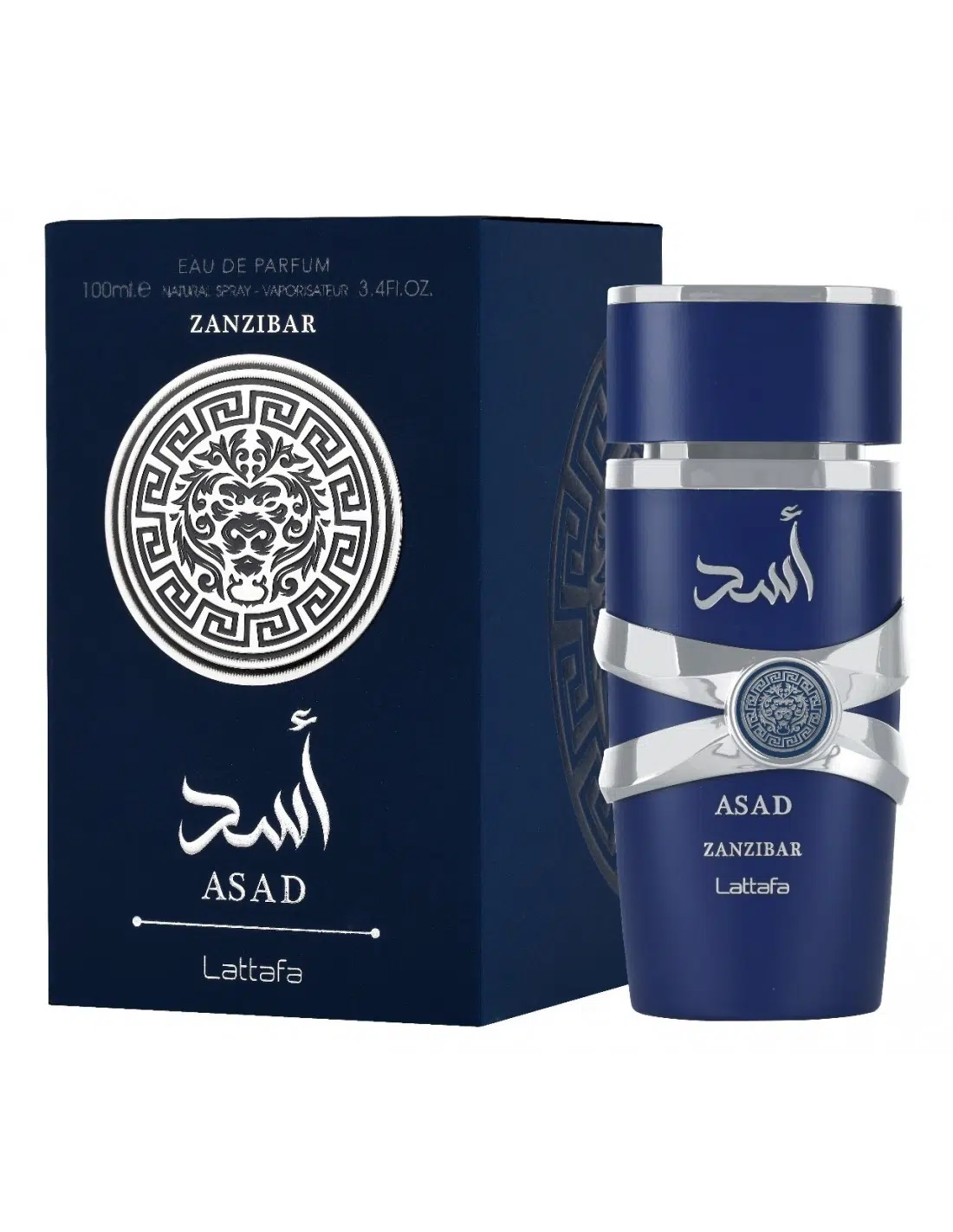 Apa de parfum Asad Zanzibar, Lattafa, Unisex - 100 ml