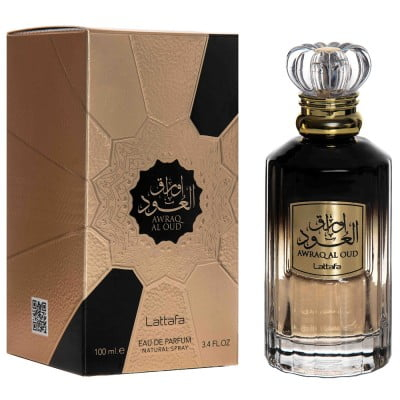 Apa de parfum Awraq al Oud, Lattafa Perfumes, Unisex - 100 ml