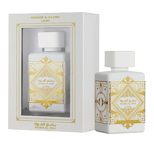 Apa de parfum Bade e al Oud Honor Glory, Lattafa, Unisex - 100 ml - Inspirat din Tribeca Bond No 9