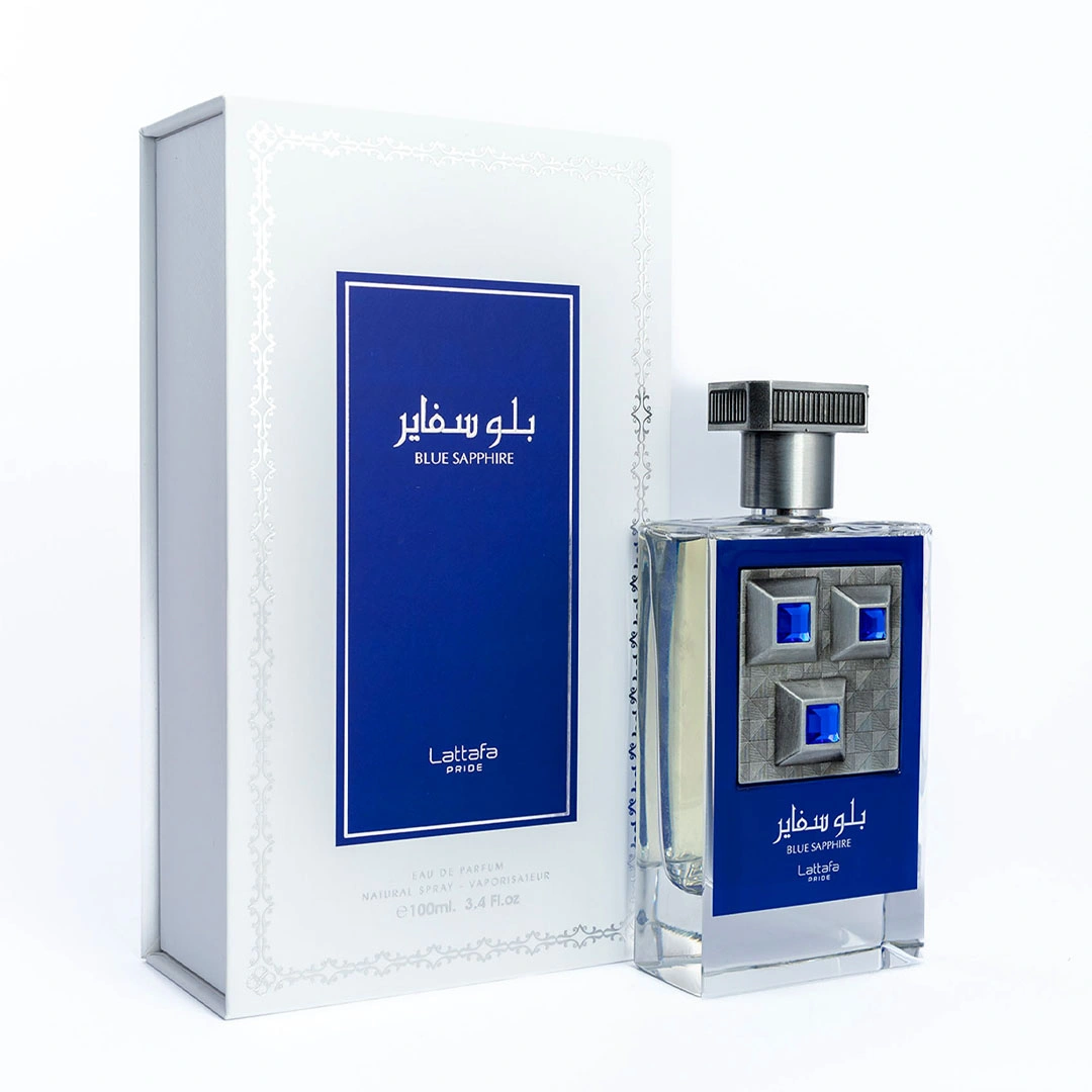 Apa de parfum Blue Sapphire, Lattafa, Unisex - 100 ml - Inspirat din Boadicea The Victorius Blue Sapphire