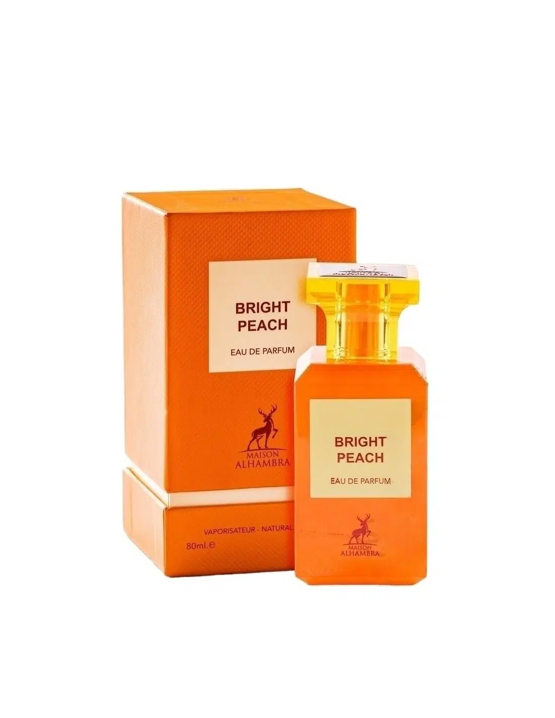 Apa de parfum Bright Peach, Maison Alhambra, Femei - 80 ml - Inspirat din Bitter Peach By T.F.