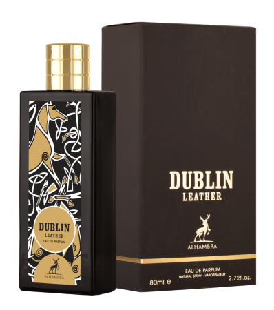 Apa de parfum Dublin Leather, Maison Alhambra, Unisex - 80 ml - Inspirat din Irish Leather Memo Paris