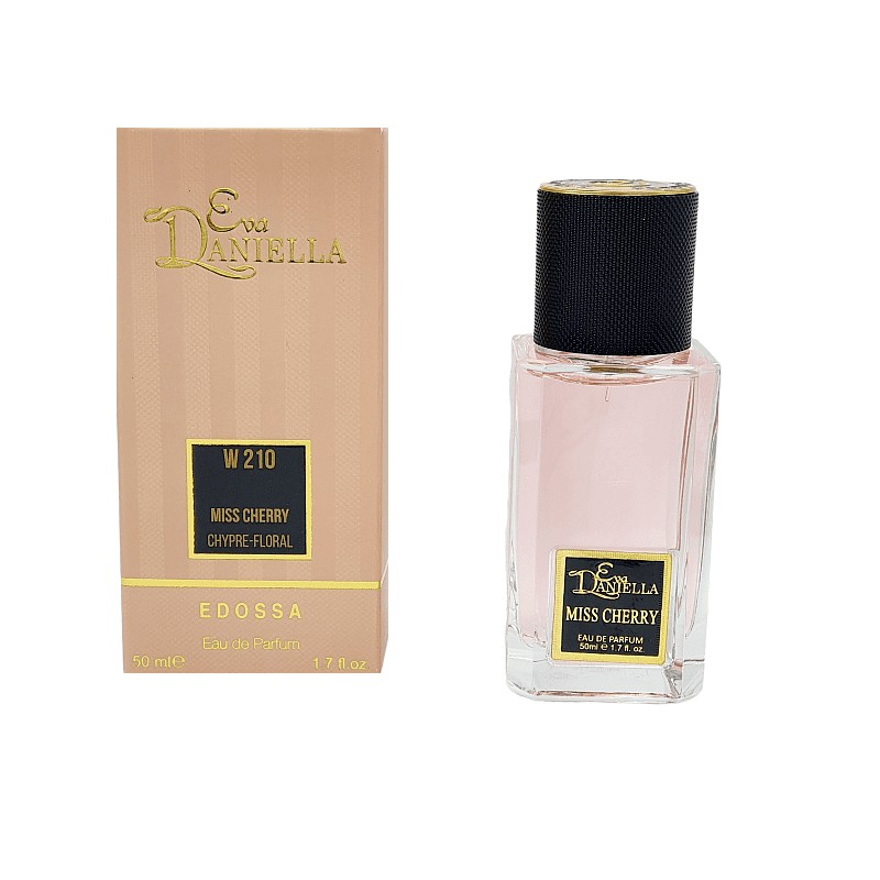 Apa de parfum Edossa Miss Cherie w210, Edossa Cosmetics, Femei - 50 ml - Inspirat din Miss Dior Blooming Bouquet