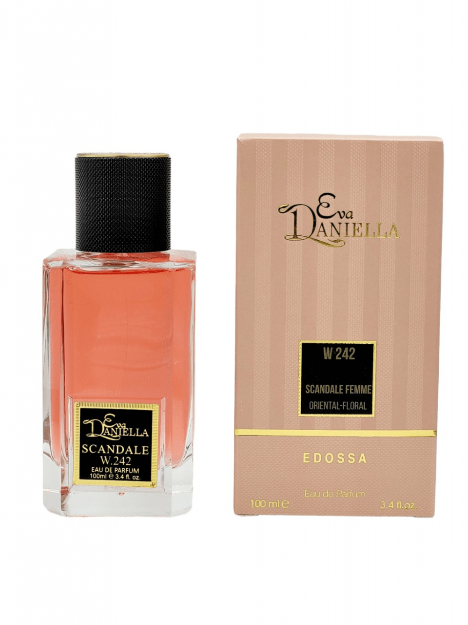 Apa de parfum Edossa W242 Scandale Femme, Edossa Cosmetics, Femei - 100 ml