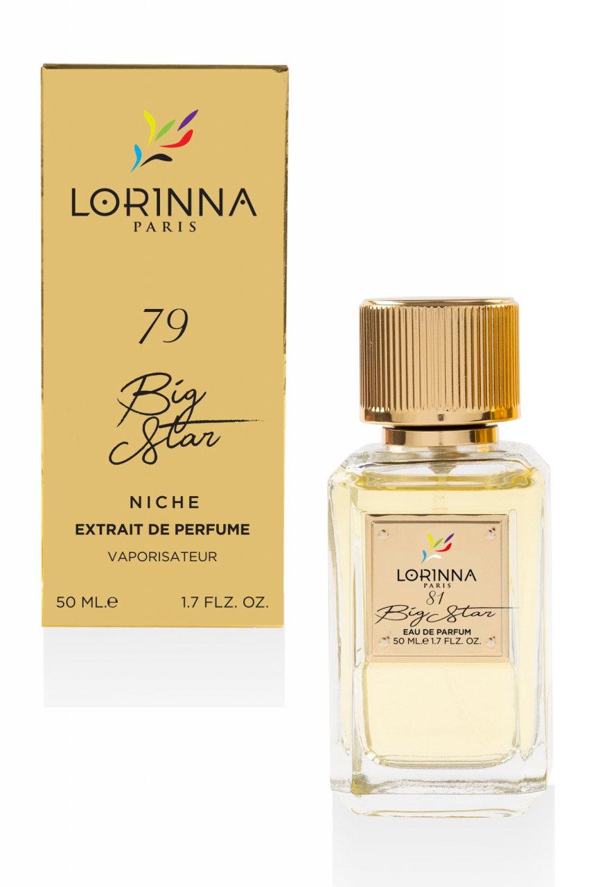 Extract de Parfum Lorinna Big Star, Lorinna Paris, Unisex 50 ml - inspirat din Orto Parisi Megamare