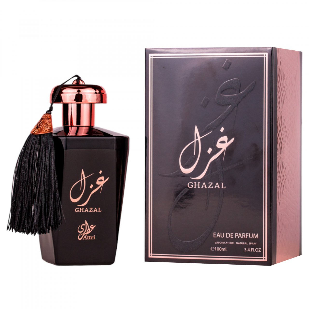 Apa de parfum Ghazal, Attri, Femei - 100 ml