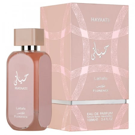 Apa de parfum Hayaati Florence, Lattafa, Femei -100 ml