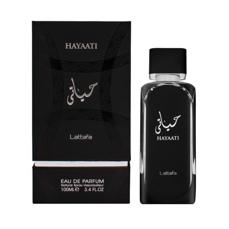 Apa de parfum Hayaati Silver, Lattafa, Unisex - 100 ml -  inspirat din Invictus P.R.