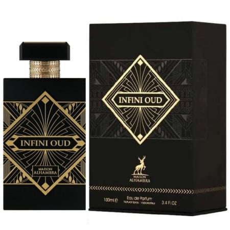 Apa de parfum Infini Oud, Maison Alhambra, Femei - 100 ml - inspirat din Initio Oud For Greatness