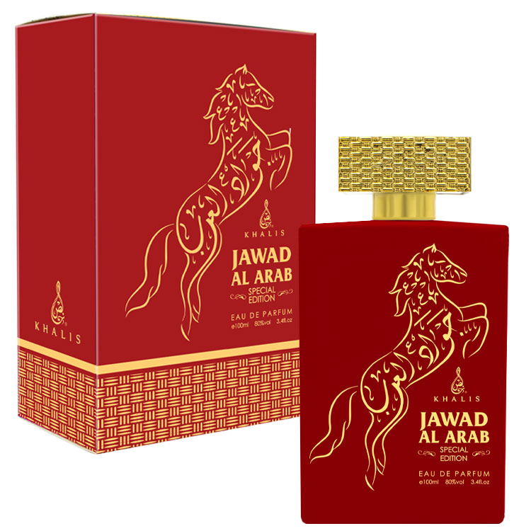 Apa de parfum Jawad Al Arab Red, Khalis, Barbati - 100 ml - inspirat din Baccarat Rouge 540 M.F.K.