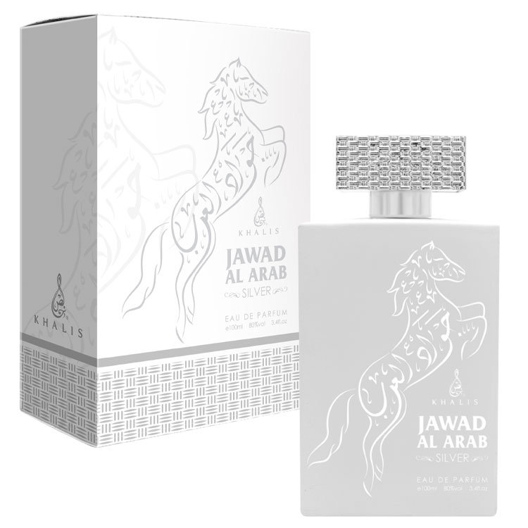Apa de parfum Jawad Al Arab Silver, Khalis, Unisex -  100 ml