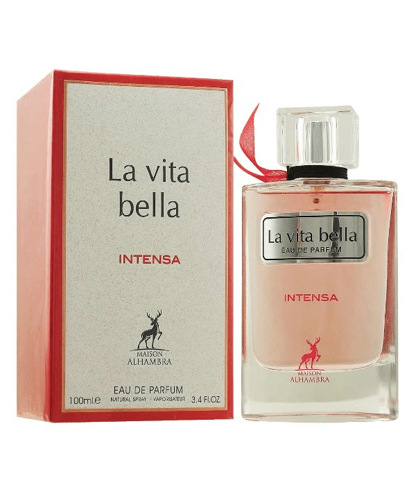 Apa de parfum La Vita bella Intensa, Maison Alhambra, Femei - 100ml - inspirat din Lancome La Vie Est Belle Intens?ment