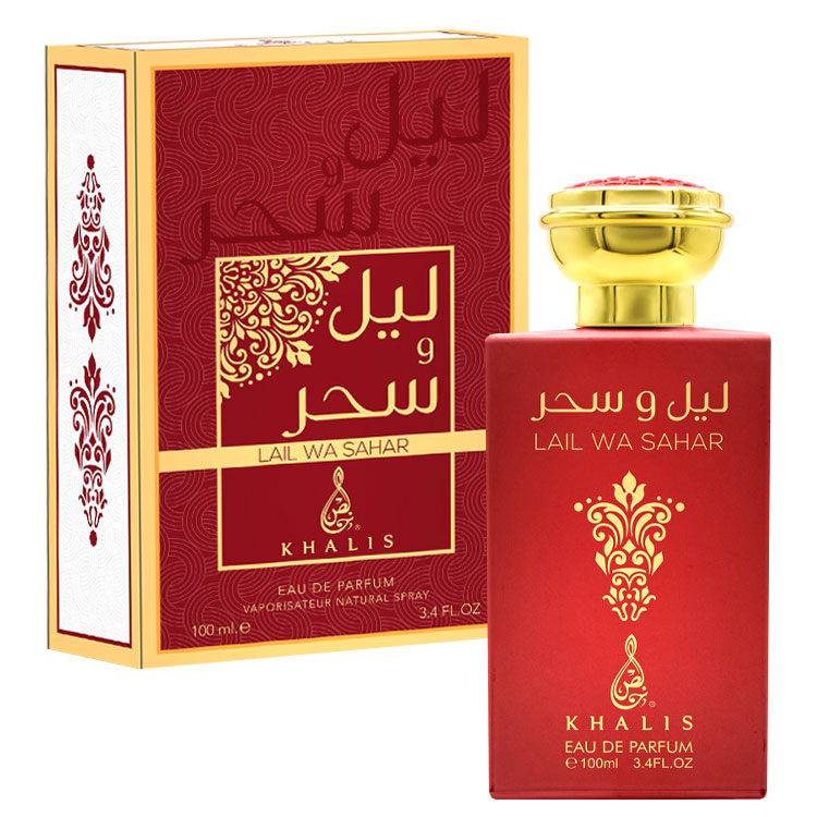 Apa de parfum Lail Wa Sahar, Khalis, Barbati -  100 ml