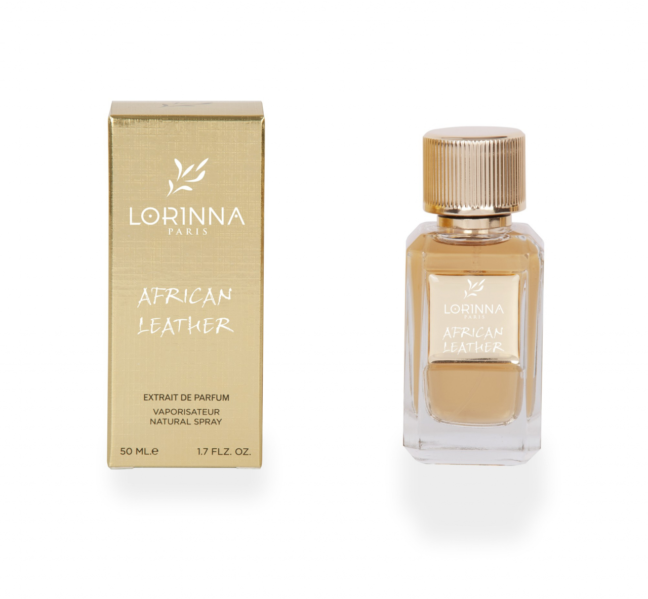 Extract de parfum Lorinna African Leather, Lorinna Paris, Unisex - 50 ml - inspirat din Memo African Leather