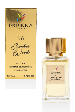 Extract de parfum Lorinna Amber Wood, Lorinna Paris, Unisex - 50 ml - inspirat din Ajmal Amber Wood