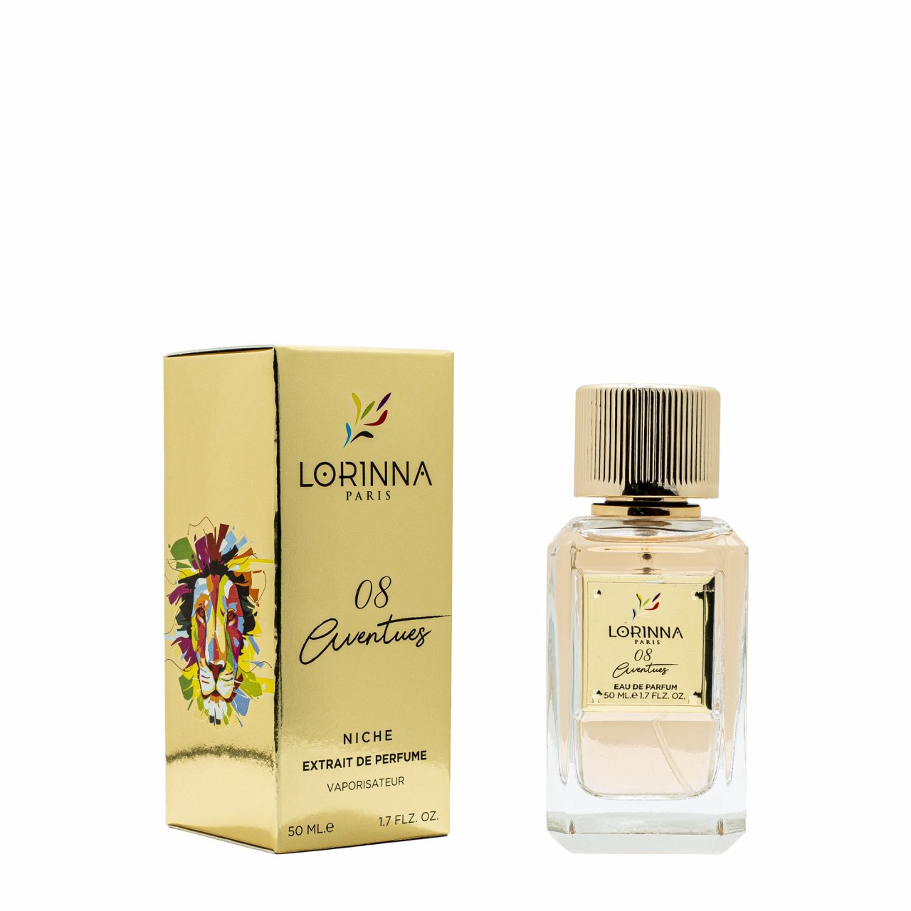 Extract de parfum Lorinna Aventues, Lorinna Paris, Unisex - 50 ml - inspirat din Creed Aventus