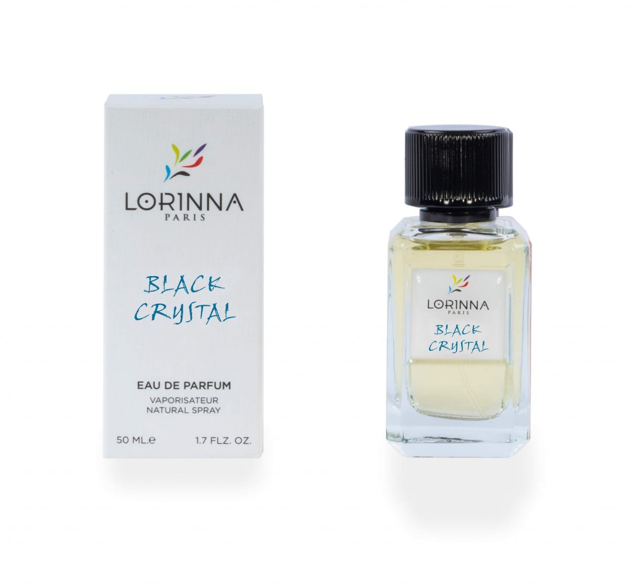 Apa de parfum Lorinna Black Crystal, Lorinna Paris, Femei - 50 ml - inspirat din V. Crystal Noir