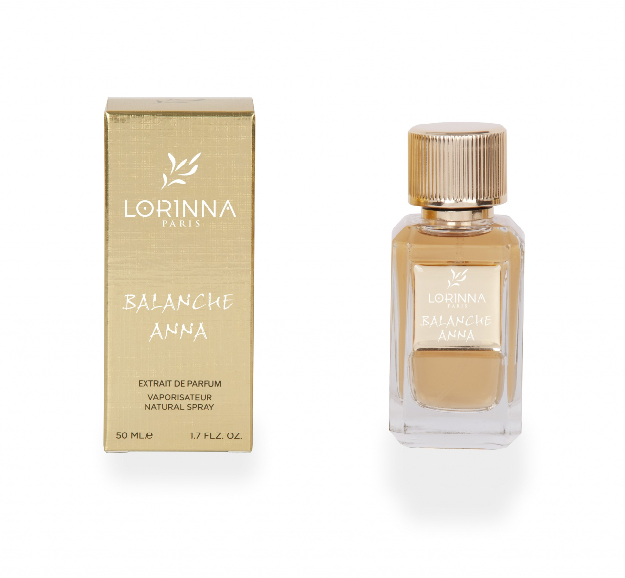 Extract de parfum Lorinna Blanche Anna, Lorinna Paris, Femei - 50 ml - inspirat din Simimi Blanc d  Anna