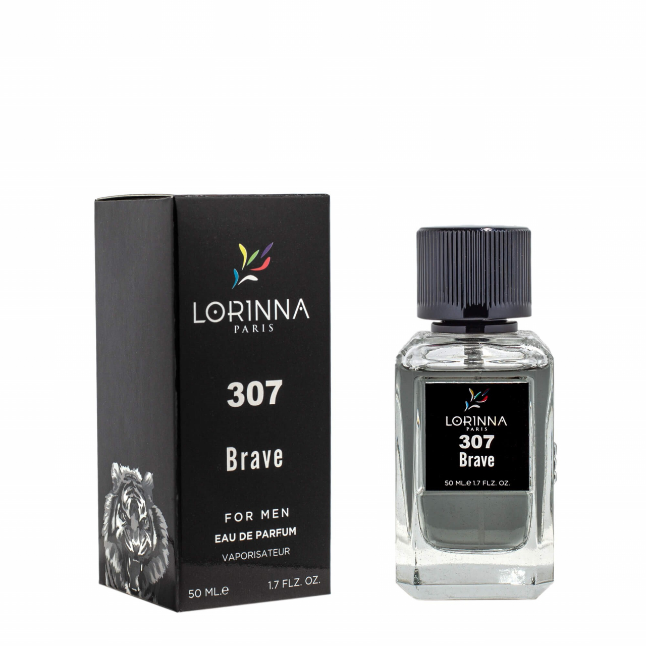 Apa de parfum Lorinna Brave, no.307, Lorinna Paris, Barbati - 50 ml - inspirat din Diesel Only The Brave