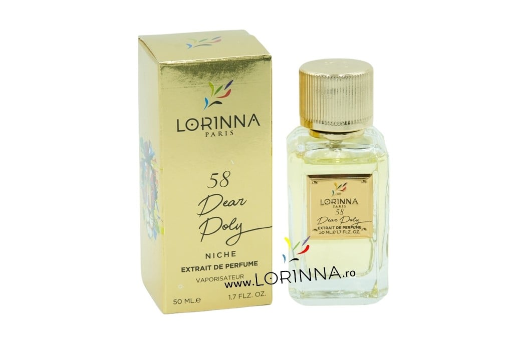 Extract de parfum Lorinna Dear Poly, Lorinna Paris, Unisex - 50 ml - inspirat din Vilhelm Parfumerie Dear Polly