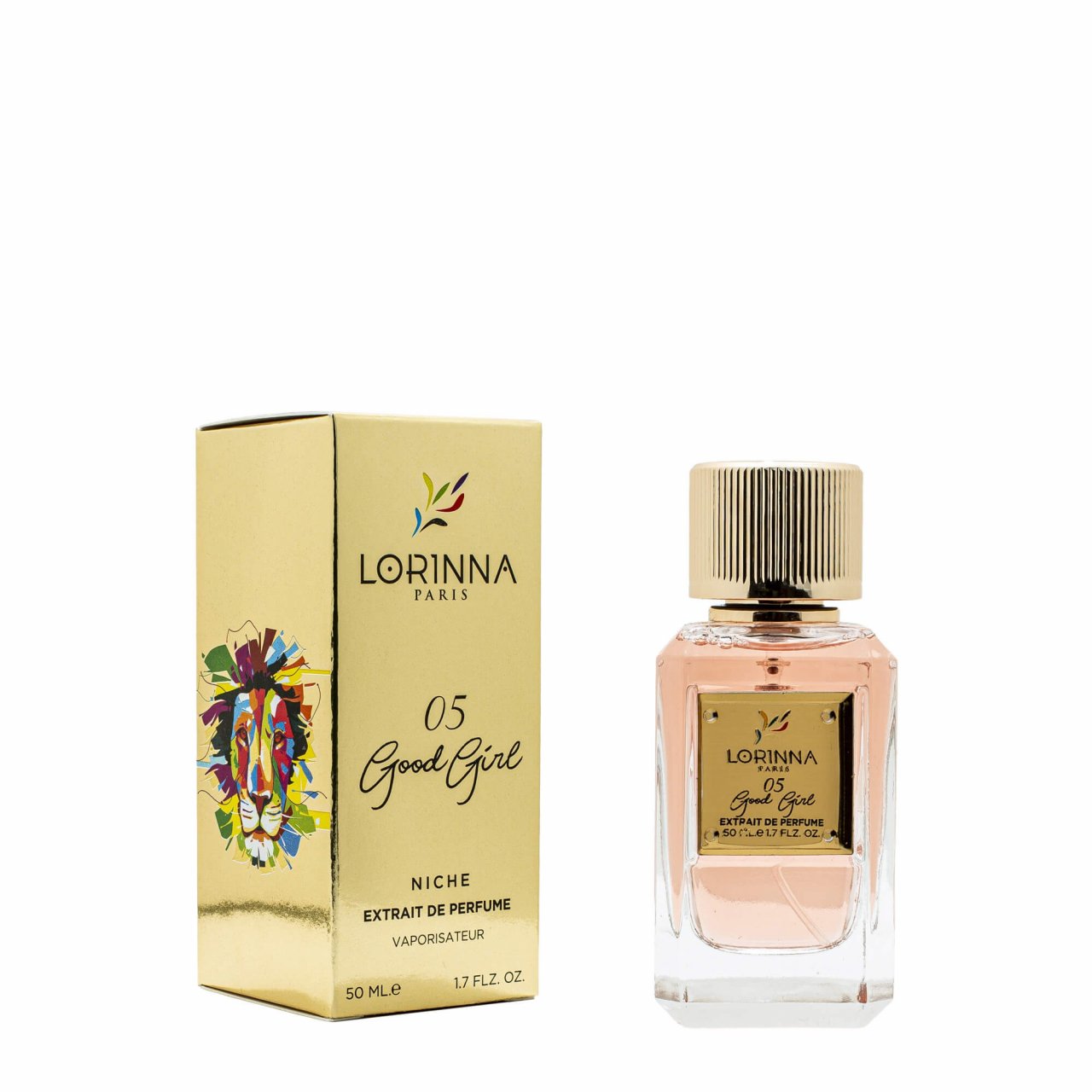 Extract de parfum Lorinna Good Girl, Lorinna Paris, Unisex - 50 ml - inspirat din Kilian Good Girl gone bad