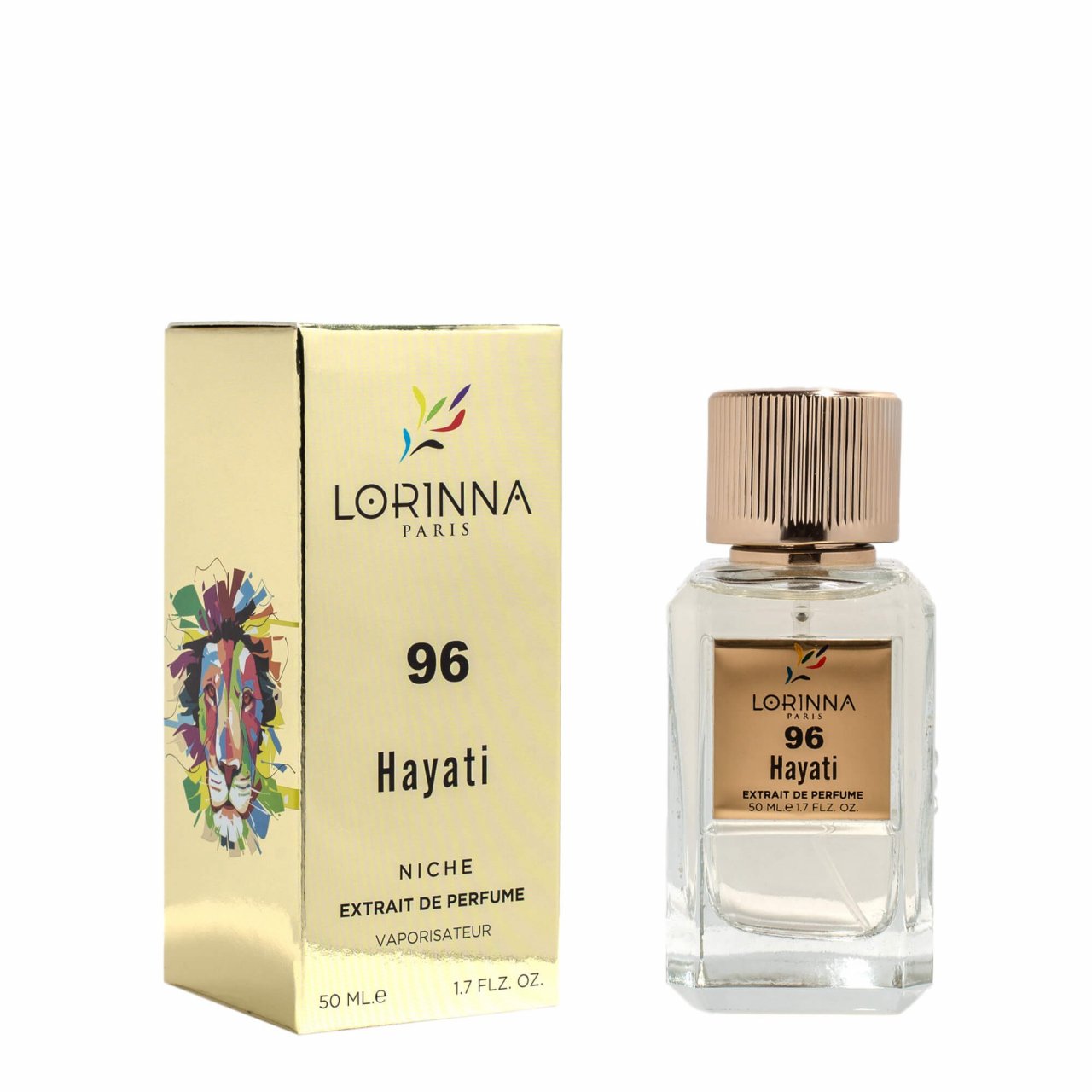 Extract de parfum Lorinna Hayati no.96, Lorinna Paris, Unisex - 50 ml - inspirat din Hayati Attar Collection