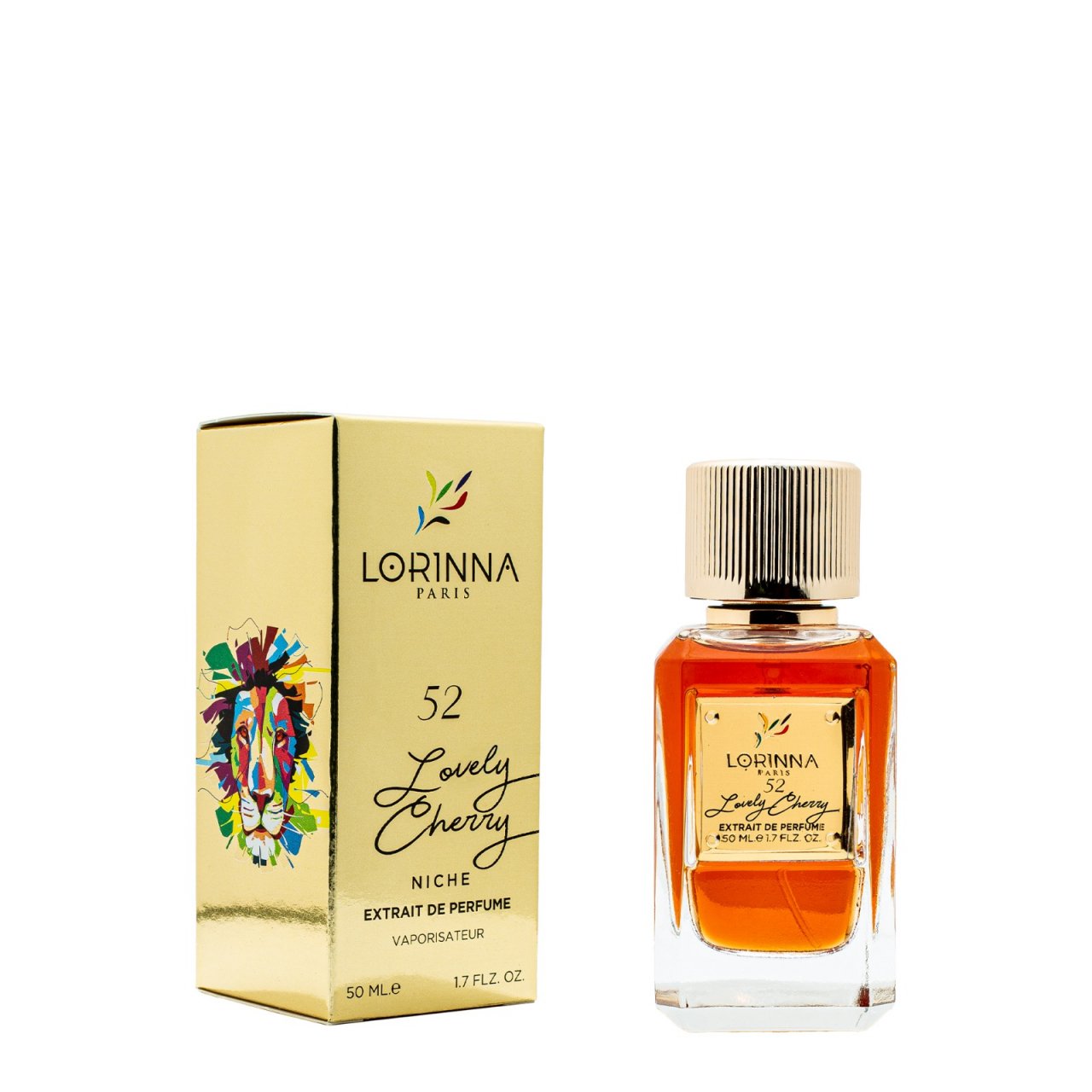 Extras de parfum Lorinna Lovely Cherry,  Lorinna Paris, Unisex - 50 ml - inspirat din T.F. Lost Cherry