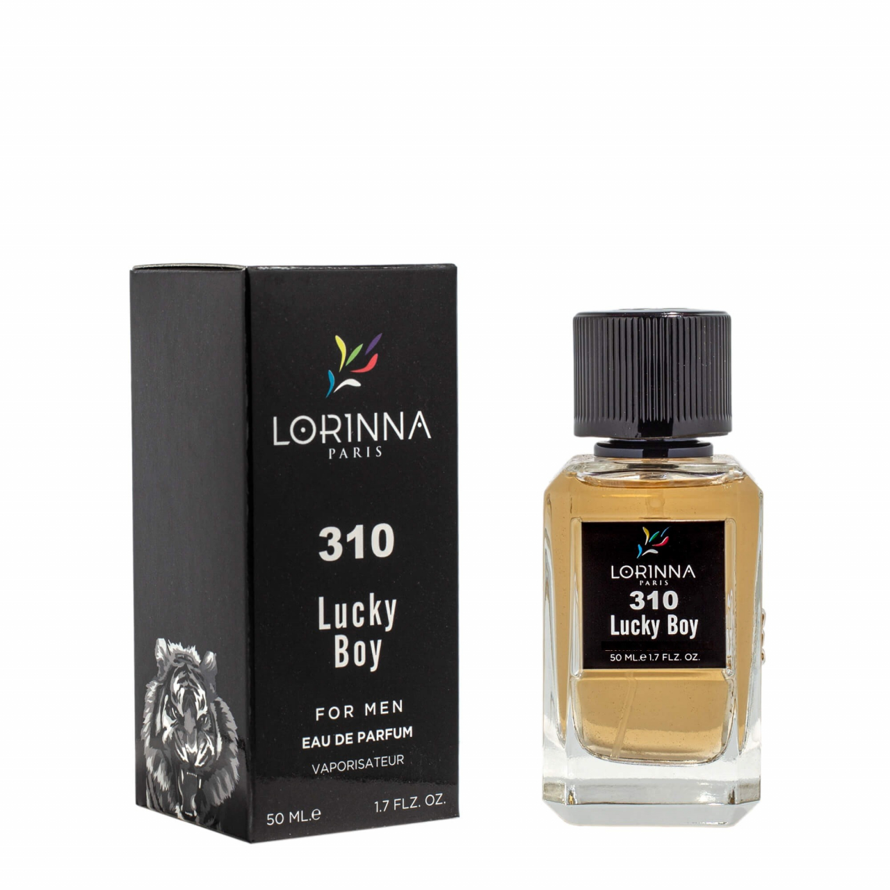 Apa de parfum Lorinna Lucky Boy, no.310, Lorinna Paris, Barbati - 50 ml