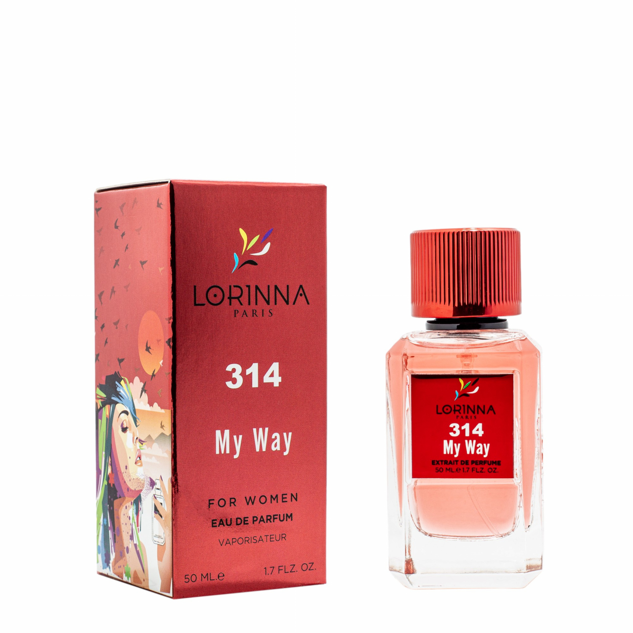 Apa de parfum Lorinna My Way, no.314, Lorinna Paris, Unisex - 50 ml