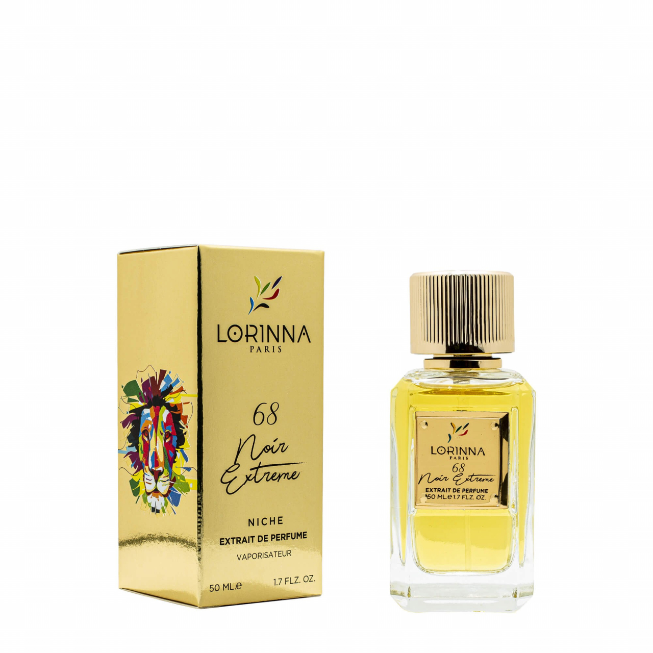 Extract de parfum Lorinna Noir Extreme, Lorinna Paris, Barbati - 50 ml - inspirat din T.F. Noir Extreme