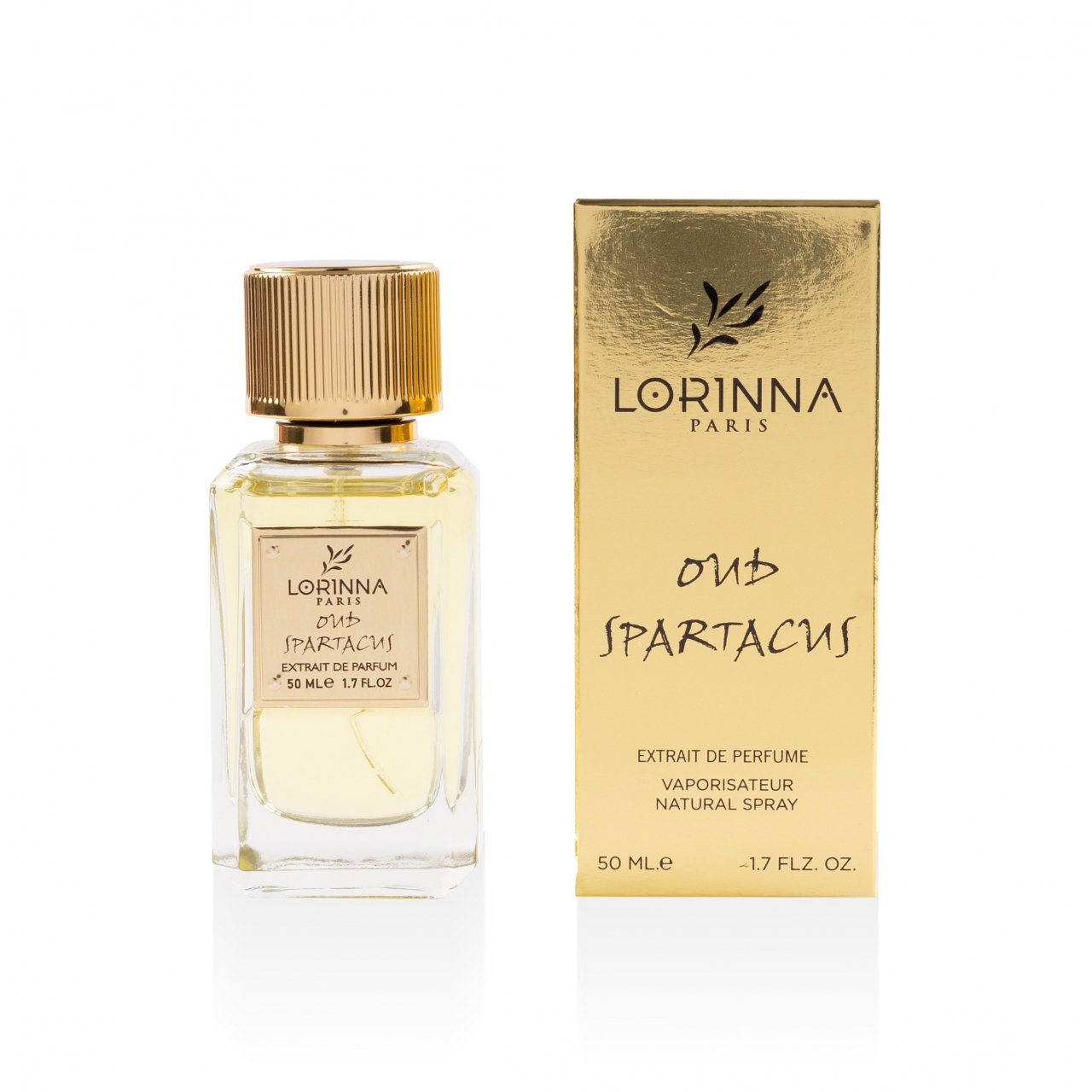 Extract de parfum Lorinna Oud Spartacus, Lorinna Paris, Unisex - 50 ml - Inspirat din Dior Oud Ispahan 28