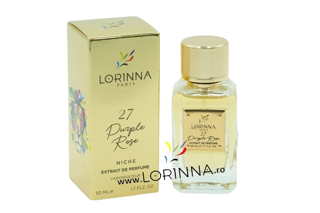 Extract de parfum Lorinna Purple Rose, Lorinna Paris, Unisex - 50 ml - Inspirat din Sospiro Erba Pura