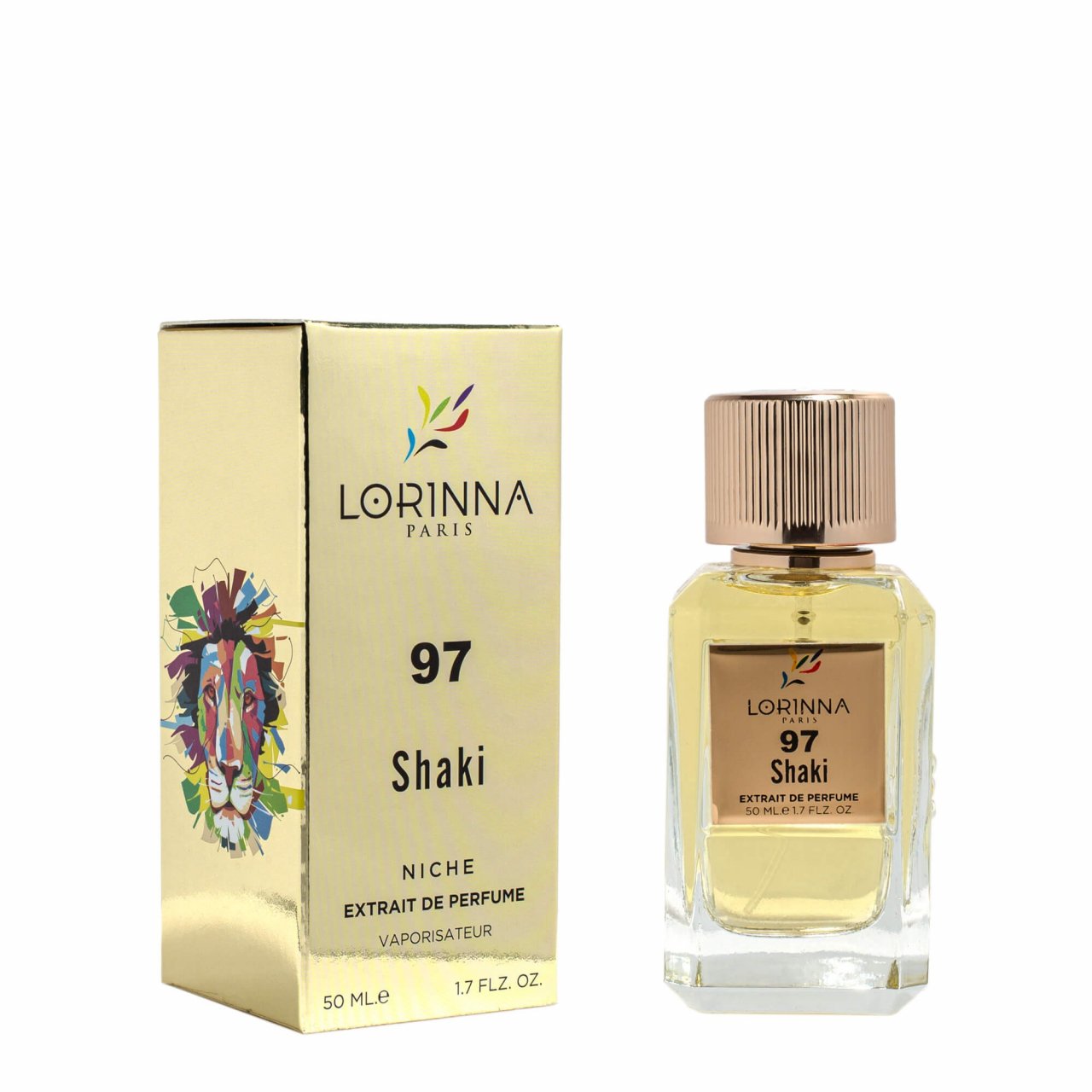 Extract de parfum Lorinna Shaki, no.97, Lorinna Paris, Unisex - 50 ml - inspirat Opulent Shaik Blue nr 77