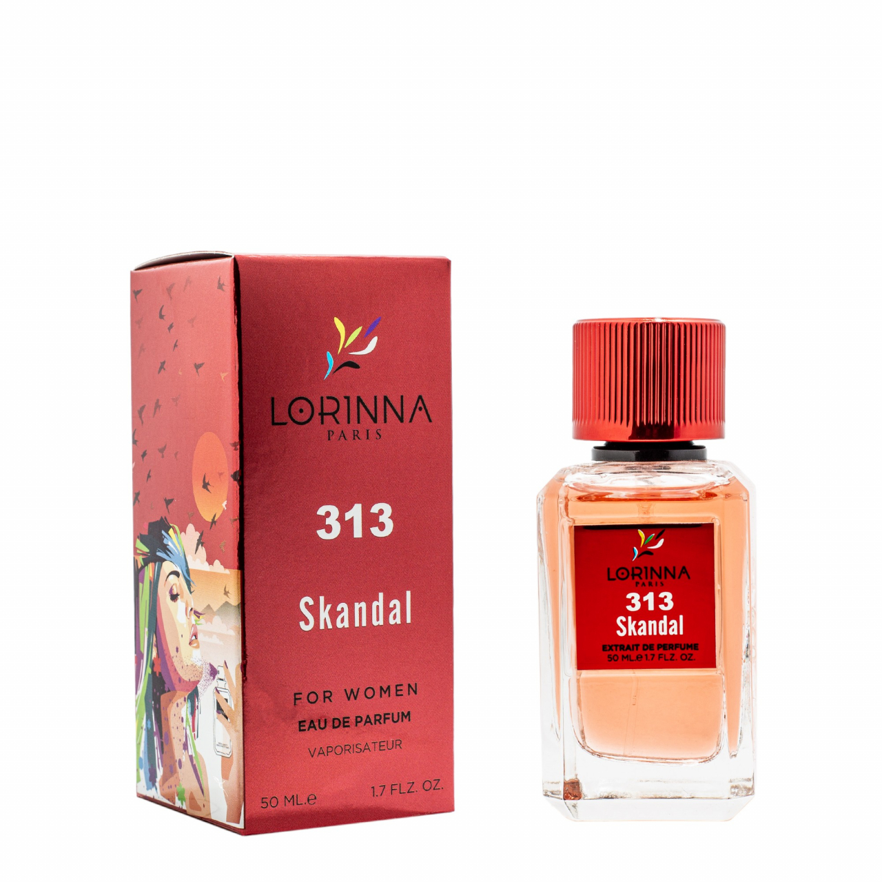 Apa de parfum Lorinna Skandal, no.313, Lorinna Paris, Femei - 50 ml