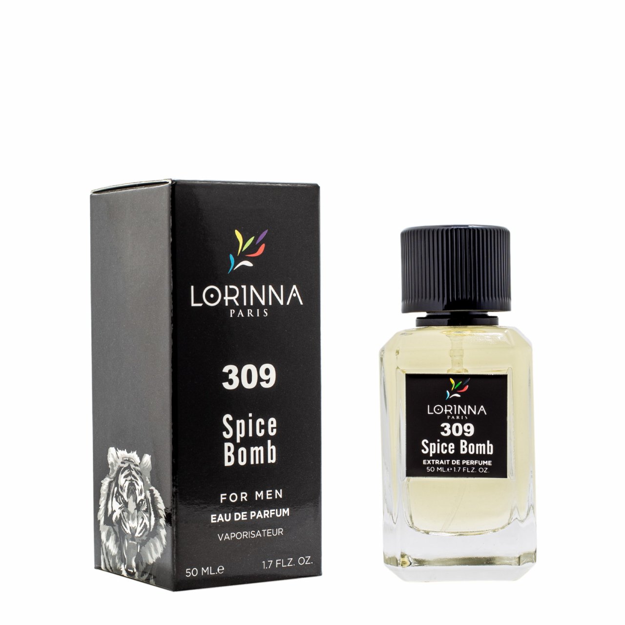 Apa de parfum Lorinna Spice Bomb, no.309, Lorinna Paris, Femei - 50 ml - inspirat din Viktor Rolf Spice Bomb