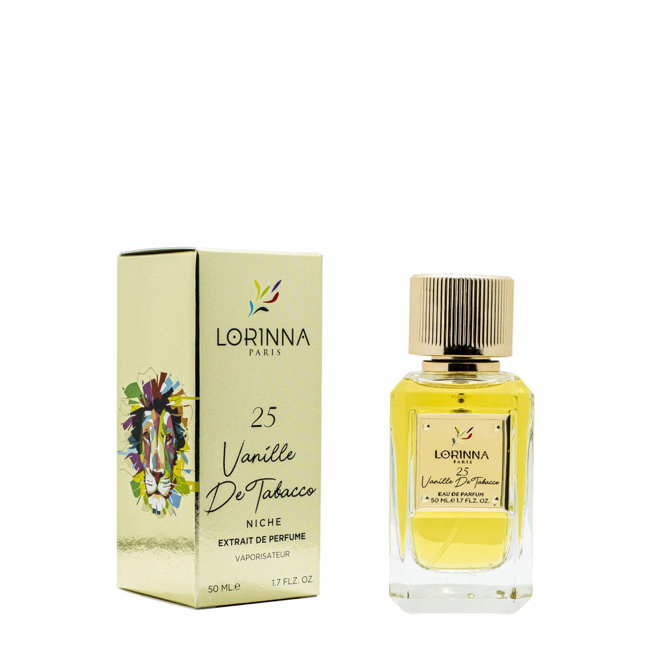 Extract de parfum Lorinna Vanilla De Tobacco, Lorinna Paris, Unisex - 50 ml