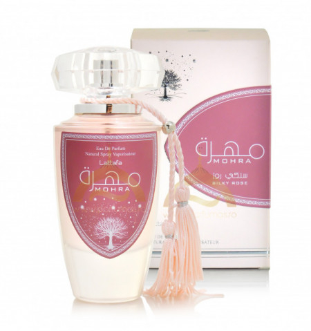 Apa de parfum Mohra, Silky Rose, Lattafa, Barbati - 100 ml - inspirat din The Favorite By Penhaligon [3]