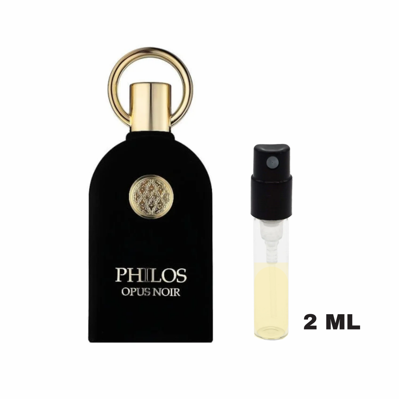 Mostra 2 ml - Apa de parfum Philos Opus Noir, Maison Alhambra, Unisex