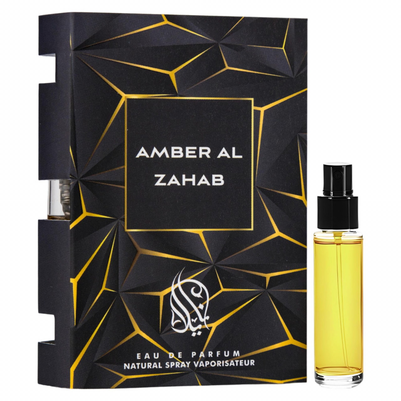 Mostra 2 ml - Apa de parfum  Amber Al Zahab, Nylaa,  Unisex