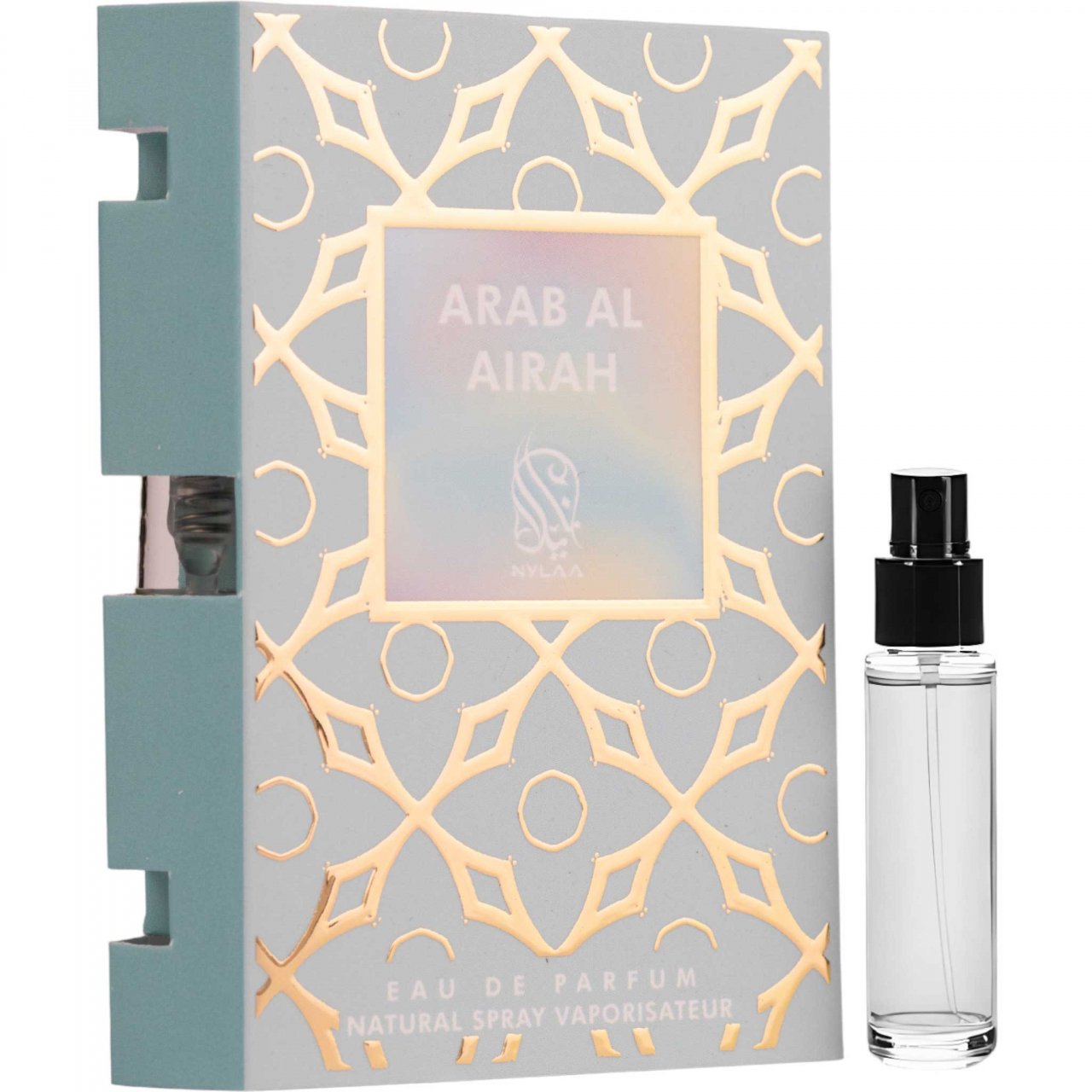 Mostra 2 ml - Apa de parfum Arab al Airah, Nylaa, Barbati