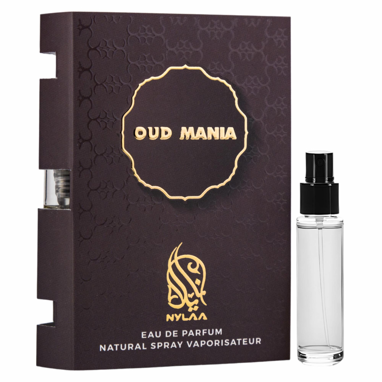 Mostra 2 ml - Apa de parfum Oud Mania, Nylaa, Unisex